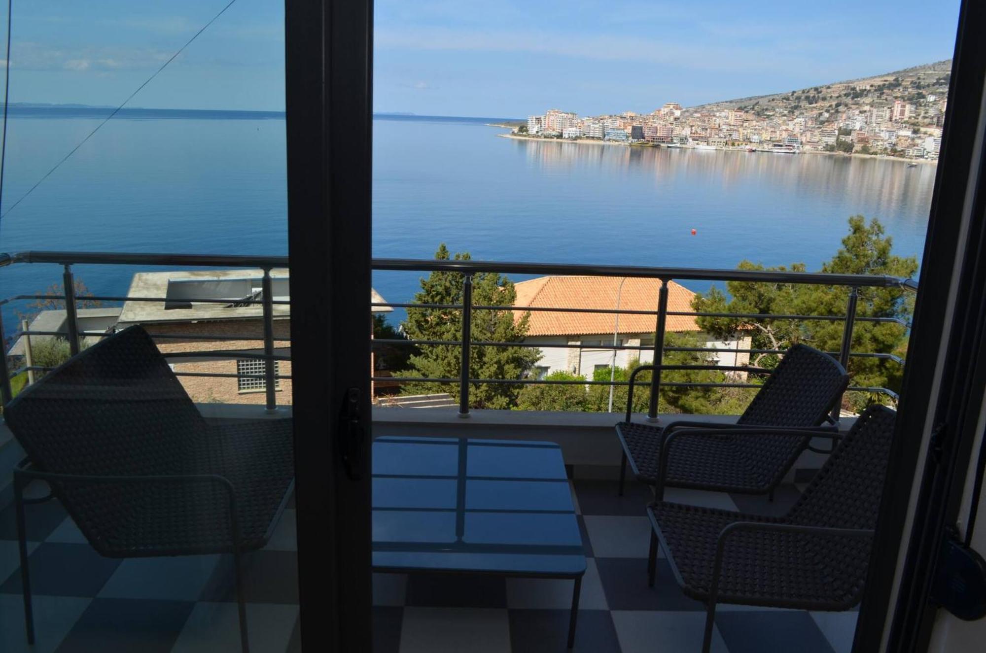 Sunset Tarraces Appartement Sarandë Buitenkant foto