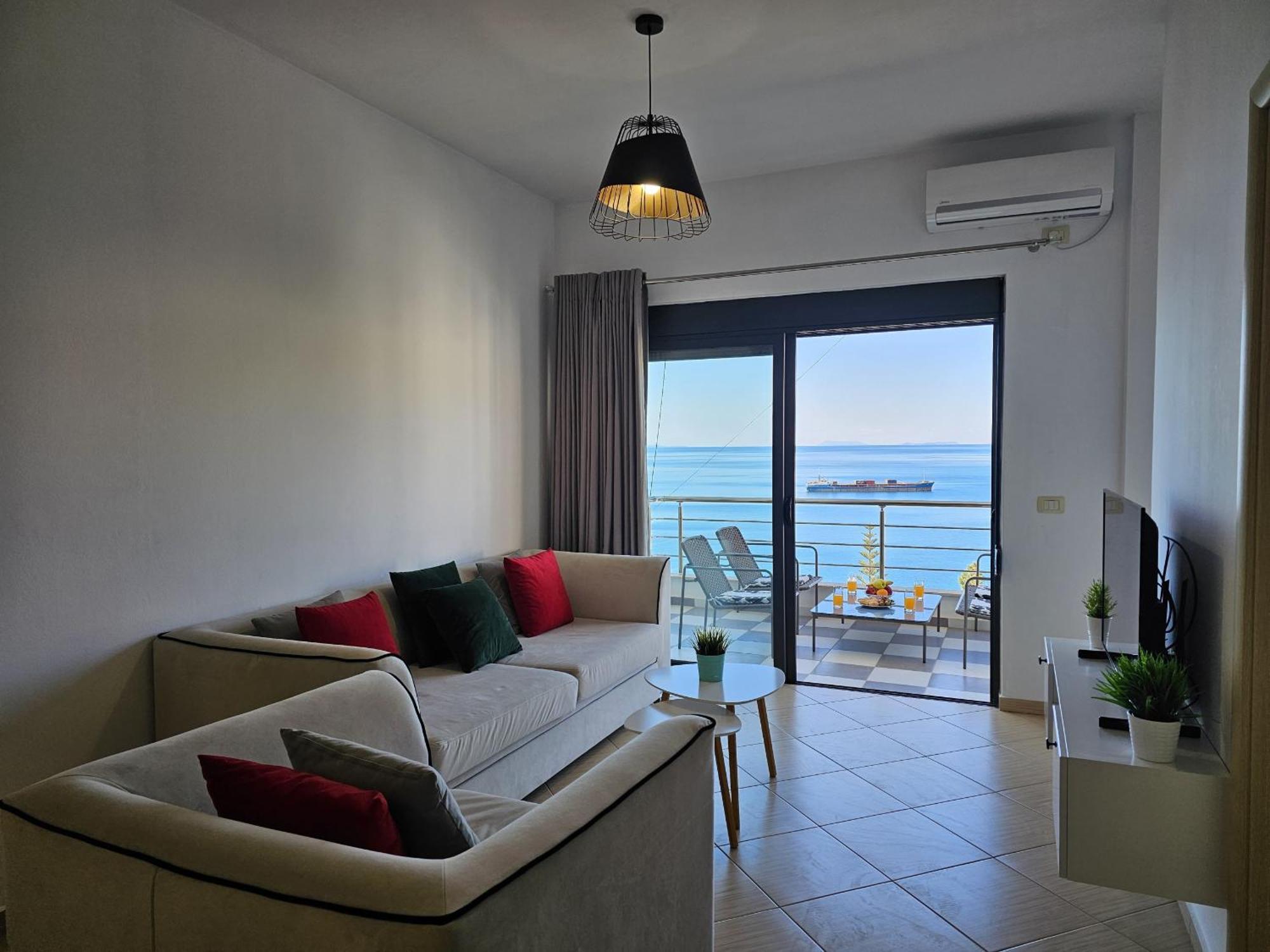 Sunset Tarraces Appartement Sarandë Buitenkant foto