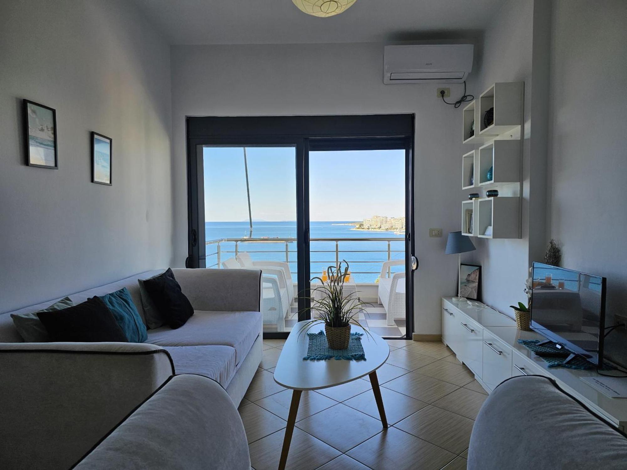 Sunset Tarraces Appartement Sarandë Buitenkant foto