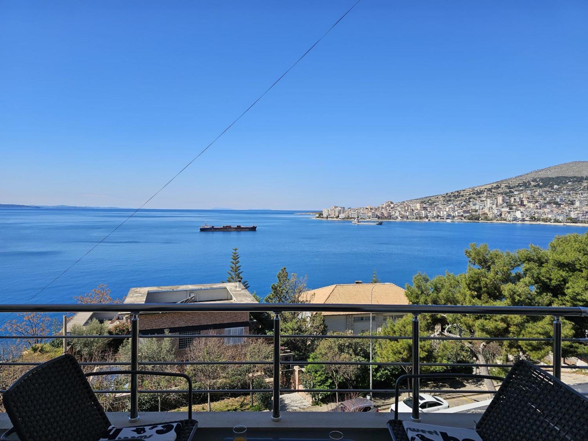 Sunset Tarraces Appartement Sarandë Buitenkant foto