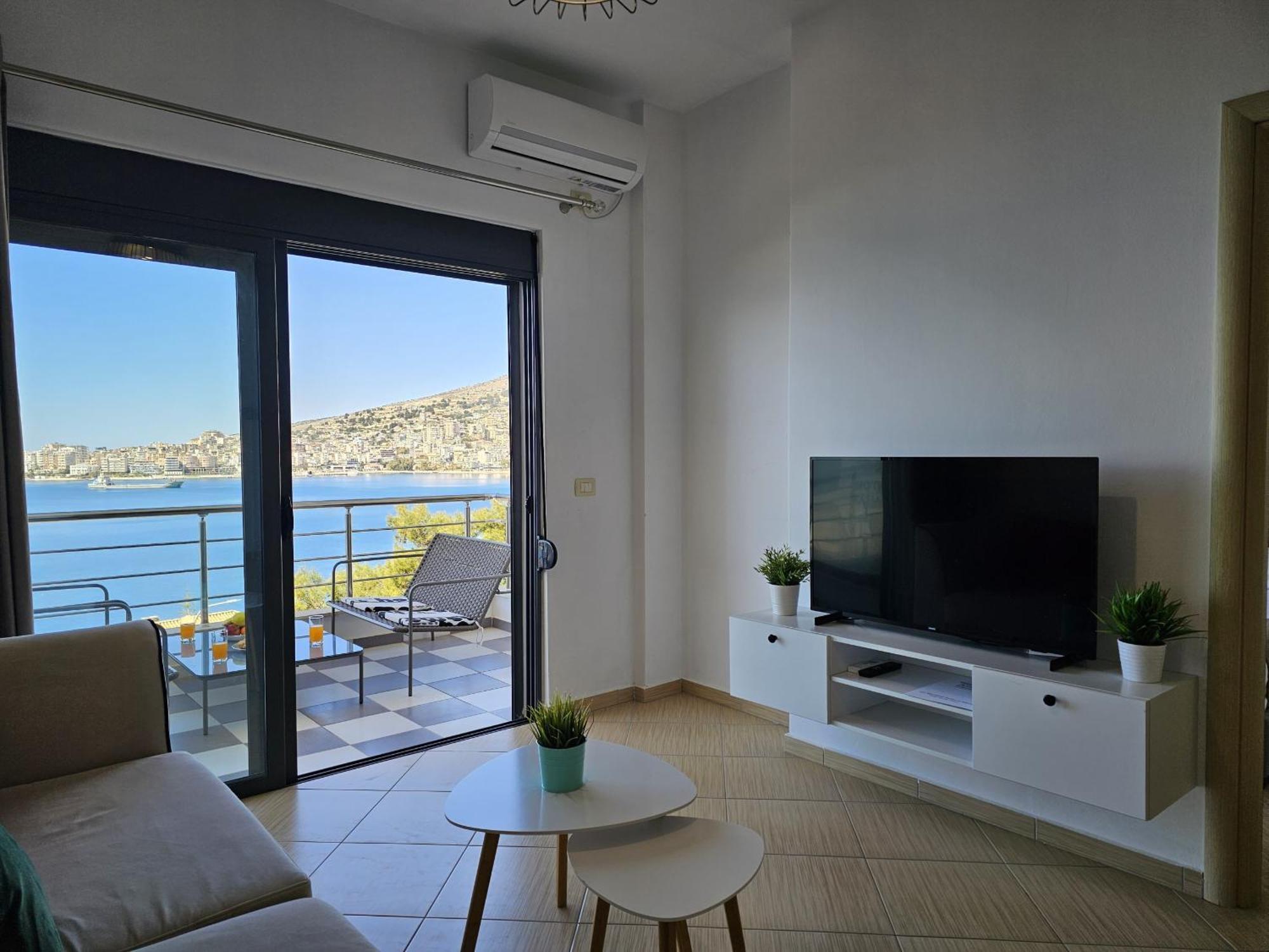 Sunset Tarraces Appartement Sarandë Buitenkant foto