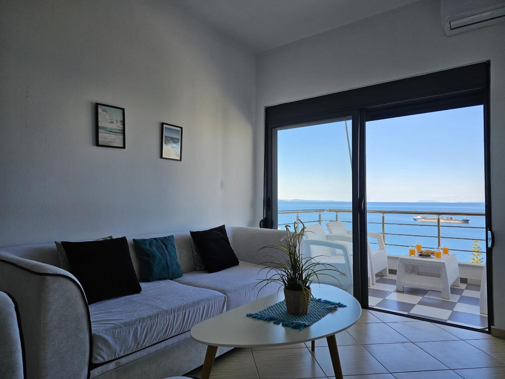 Sunset Tarraces Appartement Sarandë Buitenkant foto