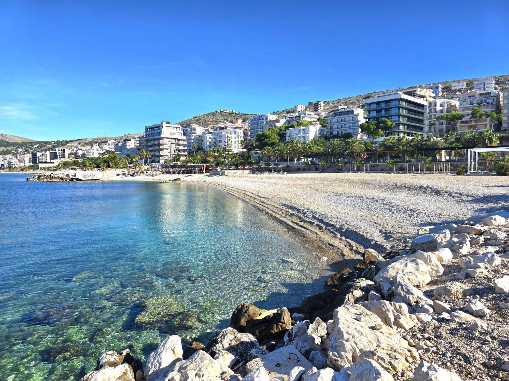 Sunset Tarraces Appartement Sarandë Buitenkant foto